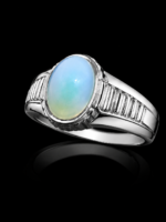 Aqeeq Brazil Premium Silver Ring for Men - Image 4